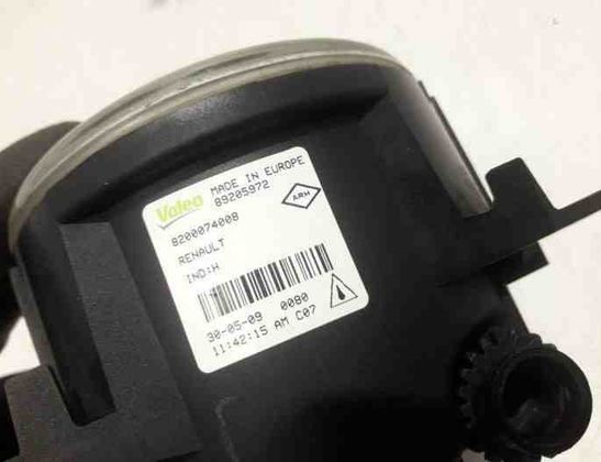 RENAULT Scenic 3 generation (2009-2015) Front Left Fog Light 8200074008,89210094,89205972 27380479