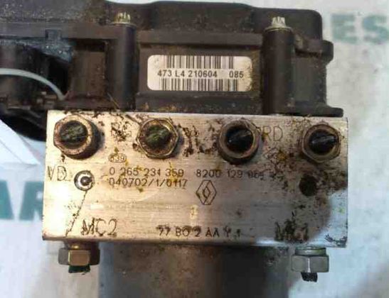 RENAULT Modus 1 generation (2004-2012) ABS Pump 0265231359,0265800329,7701063911,7701054589,7701209605 27848464