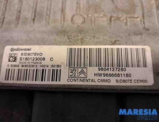 CITROËN C4 Picasso 2 generation (2013-2018) Riadiaca jednotka motora 9806687980,1611428080,9807502980,9804127280,9815905380,1610104480 30400077