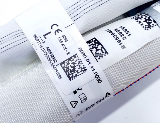 RENAULT Captur 2 generation (2019-2023) Ľavý strešný airbag SRS 640893300,640893300E 32933107