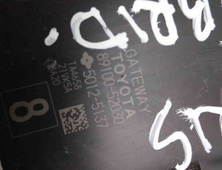 TOYOTA Yaris 3 generation (2010-2019) Gateway Control Unit 89100-52030 3746177