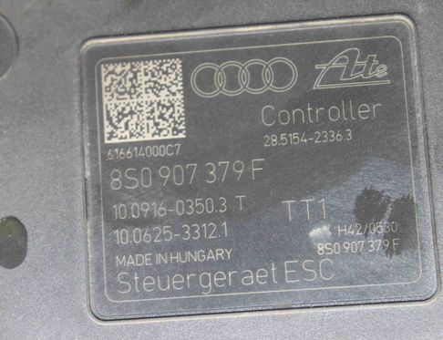 AUDI TT 8S (2014-2024) ABS čerpadlo 8S0614517F,8S0907379F,10.0220-0885.4,10.0916-0350.3 27317845