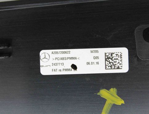 MERCEDES-BENZ C-Class W205/S205/C205 (2014-2023) Interior Trim Strips Kit A2057200622,A2057200522,A2056801005,A2056805107 28473039