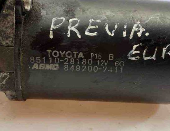 TOYOTA Previa 2 generation (2000-2006) Двигатель стеклоочистителей 8511028180,8492007411 18127718
