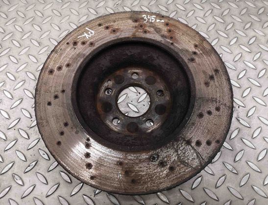 MERCEDES-BENZ SLK-Class R172 (2011-2020) Front Left Brake Disc 345MM 25443222