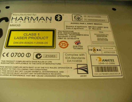 AUDI Q5 8R (2008-2017) Hudobný prehrávač bez GPS 8T0919604,8R2035652A 23155933