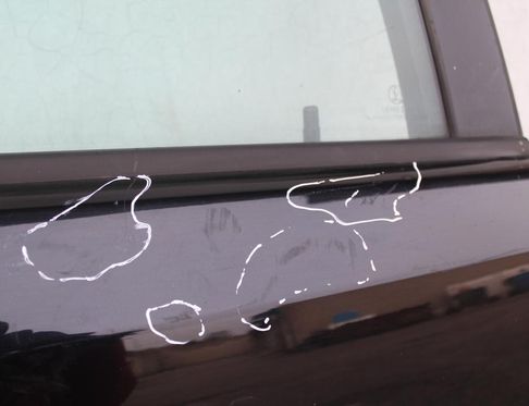 SAAB 93 1 generation (1956-1960) Дверь задняя правая 12767683 33008466