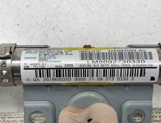 MERCEDES-BENZ E-Class W212/S212/C207/A207 (2009-2016) Pravý strešný airbag SRS 2078600202 23945240
