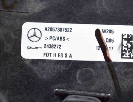 MERCEDES-BENZ GLC Coupe C253 (2016-2019) Interiérový kit lišt A2057202780,A2057202880,A2057307622,A2057307522 14003126