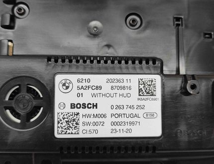 BMW 2 Series F44 (2019-2023) Speedometer 5A2FC89,0263745252 22790050