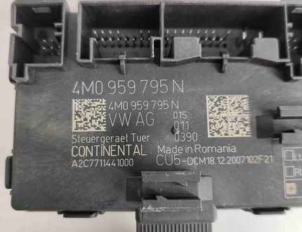 AUDI e-tron GT 1 generation (2020-2024) Rear Left Door Control Unit A2C7711441000,4M0959795N 23550952