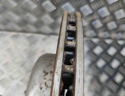 BMW i4 1 generation (2021-2024) Rear Left Brake Disc 7915314 23613931