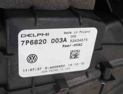 VOLKSWAGEN Touareg 2 generation (2010-2018) Interior Heater 7L0819032A,52495019,3137231013,7L0820361,7P6820003A,0130115561,F011500091,7P0820022,52431047 2624383