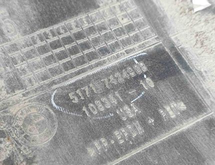 BMW X5 G05/G18 (2018-2024) Задняя часть переднего правого подкрылка 7424908 26412405