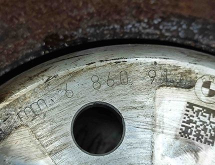 BMW iX I20 (2021-2024) Front Brake Discs Kit 6860911,6860912 28524137