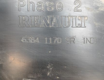 RENAULT Master 3 generation (2010-2023) Front Left Inner Fender Front Part 638411709R 32797100