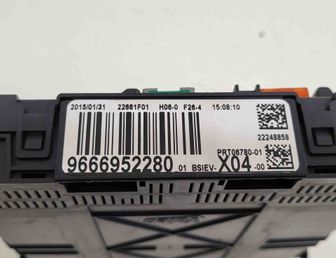 CITROËN C3 2 generation (2009-2016) Блок предохранителей 9666952280 27978531