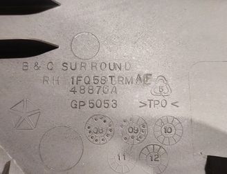 DODGE Challenger 3 generation (2008-2024) Pravý stĺpikový obklad 1FQ58TRMAE,48876A,1FQ58XDVAF 21577818