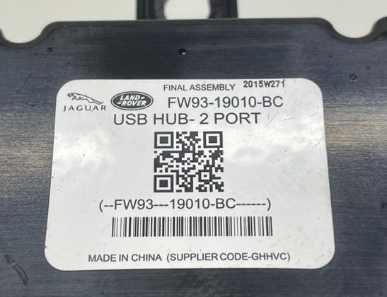 JAGUAR XJ 4 generation (X351)  (2015-2020) USB/AUX ovládací jednotka FW93-19010-BC 32818139