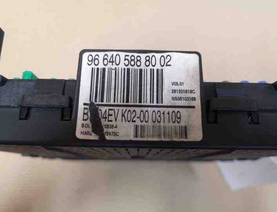 CITROËN C6 1 generation (2004-2012) Comfort Control Unit 966405888002,281201919C,K0200031109 27068723