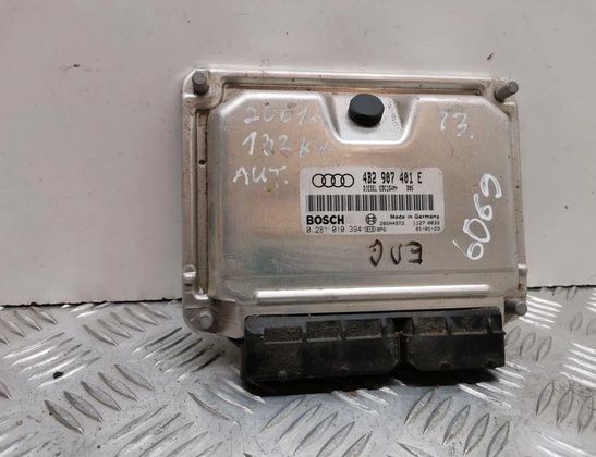 AUDI A6 C6/4F (2004-2011) Engine Control Unit ECU 4B2907401E 30537688
