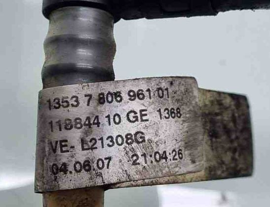 BMW X5 E70 (2006-2013) Palivová rúrka 13537806961 21319136