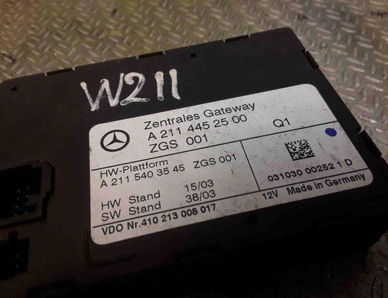 MERCEDES-BENZ E-Class W211/S211 (2002-2009) Gateway Control Unit 2114452500,a2114452500 12143111