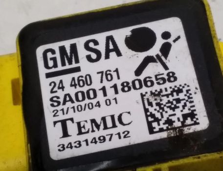 OPEL Astra H (2004-2014) Датчик удара задний левый 24460761 28588493