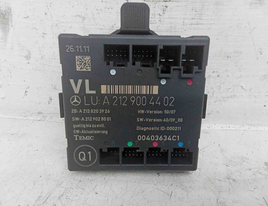 MERCEDES-BENZ C-Class W204/S204/C204 (2004-2015) Ovládacia jednotka ľavých zadných dverí A2129004402 28720638