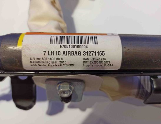 VOLVO XC90 1 generation (2002-2014) Ľavý strešný airbag SRS 31271165 15464105