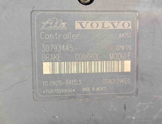 VOLVO S80 2 generation (2006-2020) ABS Pump 30793444,P30793444,30793445 27609462