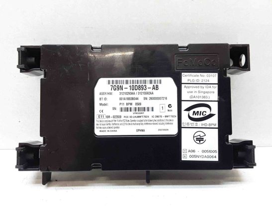 VOLVO V70 3 generation (2007-2020) Bluetooth Control Unit 7G9N10D893AB,31210293AA 23591961