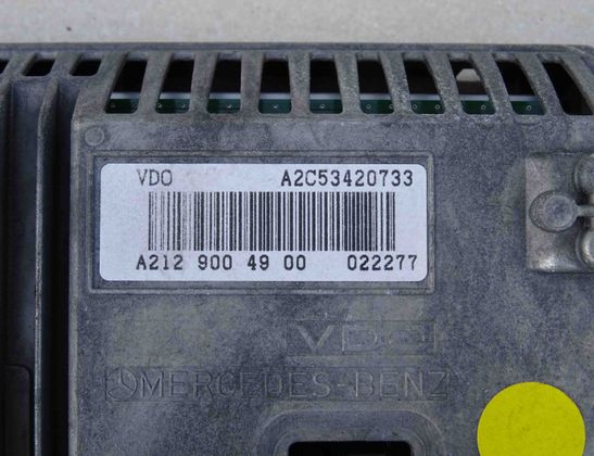 MERCEDES-BENZ E-Class W212/S212/C207/A207 (2009-2016) Navigačný systém A2128702951,A2129010400,A2129028300,2129003908,2129018102,2129004900,2129026501 25828557