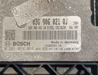 VOLKSWAGEN Golf 8 generation (2019-2023) Engine Control Unit ECU 03G908021,281014064,03G906021QJ 32449346