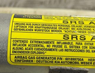KIA Sorento 1 generation (2002-2011) Ľavý strešný airbag SRS 601899700A 32933861
