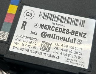 MERCEDES-BENZ GLE W166 (2015-2018) Блок управления сиденья передняя правая A1669003011 32996135