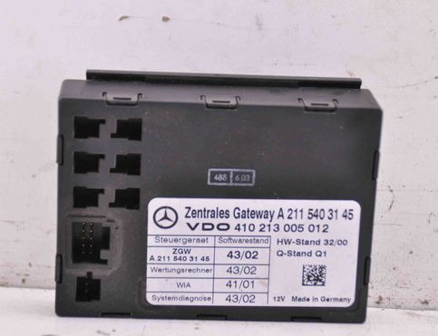 MERCEDES-BENZ E-Class W211/S211 (2002-2009) Gateway Control Unit A2115403145 31650527