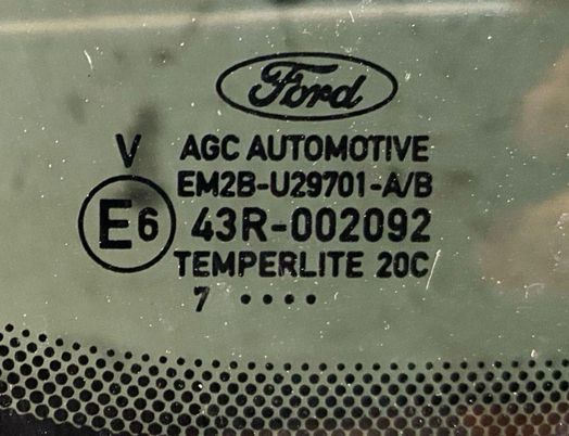 FORD Galaxy 3 generation (2015-2024) Rear Left Door Window 43R002092 32974839