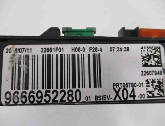 CITROËN DS3 1 generation (2010-2015) Блок управления Комфорт 9666952280 32484209