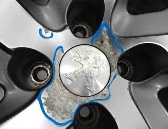 PEUGEOT 307 1 generation (2001-2008) Wheel 9678398277 32492647