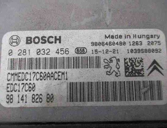 CITROËN DS4 1 generation (2010-2016) Комплект зажигания 9812112480,9814182680,0281032456,9806687980,9806460480 32493166