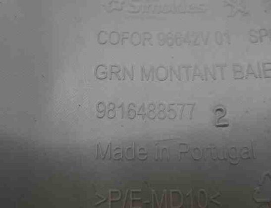 PEUGEOT Partner 2 generation (2008-2023) Predný stierač lišta 9816488577 32493867