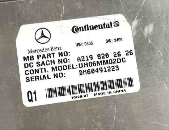 MERCEDES-BENZ GL-Class X164 (2006-2012) Bluetooth ovládacia jednotka A2198202626 24564965