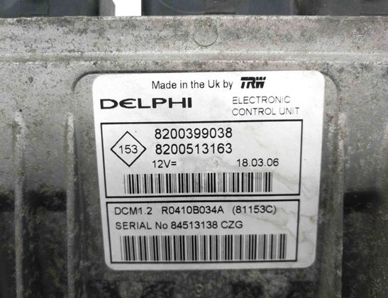 NISSAN Note 1 generation (2005-2014) Riadiaca jednotka motora R0410B034A,8200399038 10533101