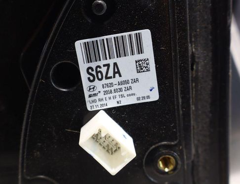 HYUNDAI i30 FD (1 generation) (2007-2012) Left Side Wing Mirror 32946406