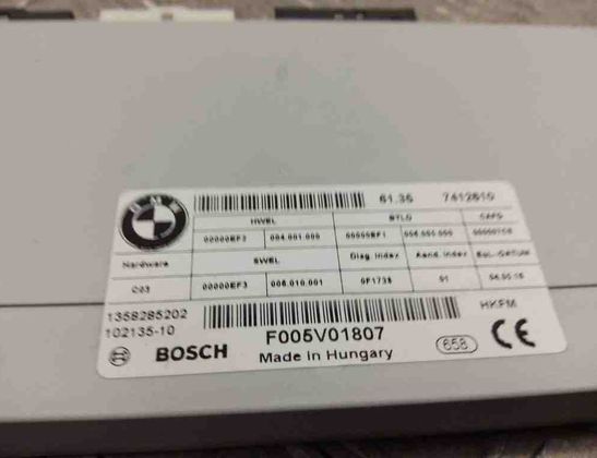 BMW X1 F48/F49 (2015-2023) Ovládacia jednotka krytu batožinového priestoru 7412610 30990477